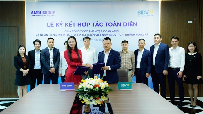 AMDI Group ký kết hợp tác toàn diện với BIDV và MB, củng cố nền tảng tài chính cho các dự án chiến lược 