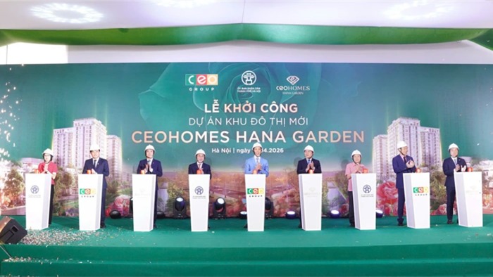  CEO Group khởi công Khu đô thị mới CEOHomes Hana Garden, mở rộng trục phát triển phía Bắc Hà Nội 