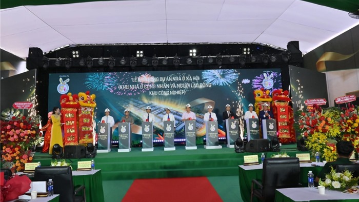  Tây Ninh: Khởi công dự án nhà ở xã hội cho công nhân tại khu công nghiệp Cầu Tràm 