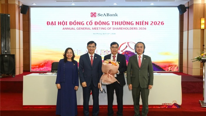  Đại hội đồng cổ đông thường niên 2026: SeABank chốt trả cổ tức 20,5%, tăng vốn lên 34.688 tỷ đồng 