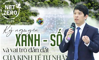 PGS.TS. Nguyễn Đình Thọ: "Doanh nghiệp tư nhân sẽ là lực lượng tiên phong trong công cuộc chuyển dịch mô hình tăng trưởng sang xanh - số"