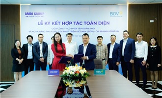  AMDI Group ký kết hợp tác toàn diện với BIDV và MB, củng cố nền tảng tài chính cho các dự án chiến lược 