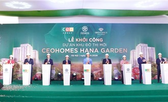  CEO Group khởi công Khu đô thị mới CEOHomes Hana Garden, mở rộng trục phát triển phía Bắc Hà Nội 